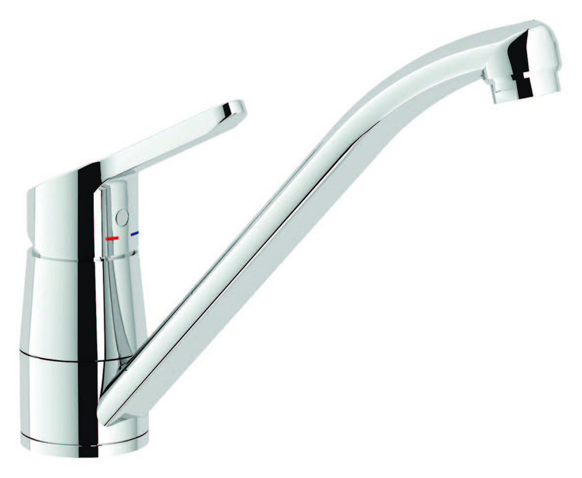 KÜCHENARMATUR - Chromfarben, Basics, Metall (5/18,8/10cm) - HKT