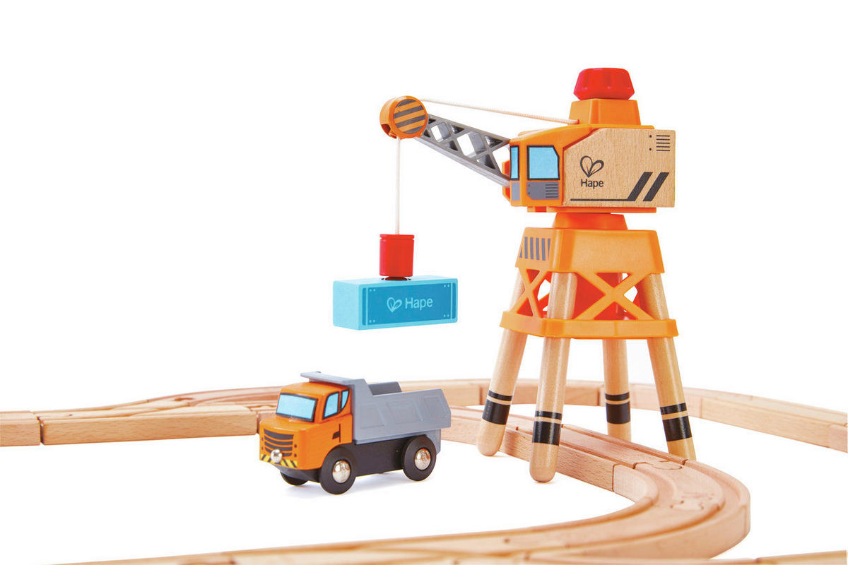 EISENBAHNZUBEHÖR - Multicolor, Basics, Holz/Kunststoff (14,4/18,5/8,2cm) - Hape