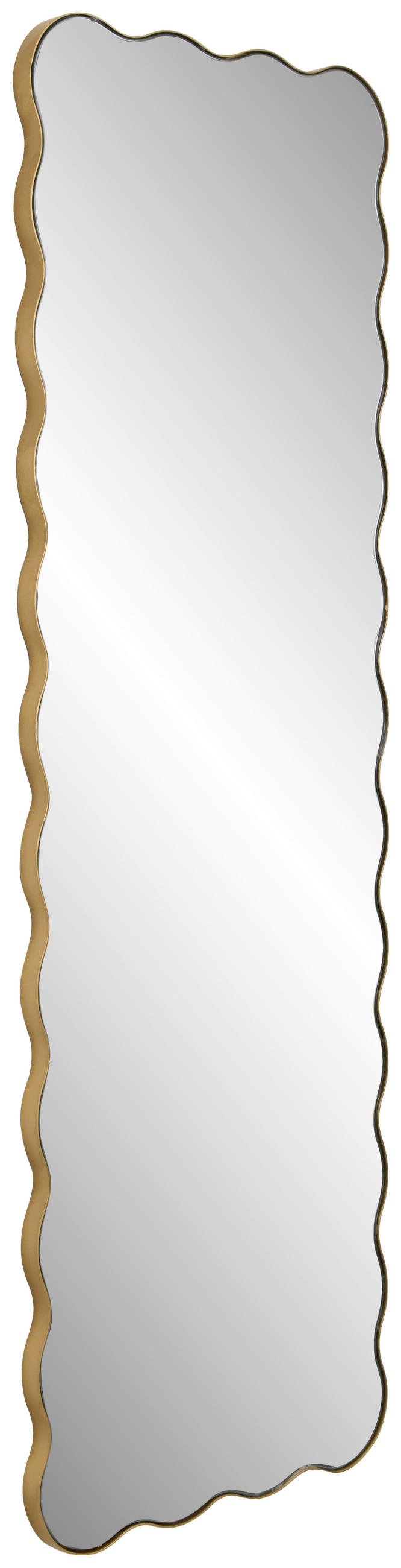 WANDSPIEGEL 40/120/2,5 cm    in rechteckig  - Goldfarben, Design, Glas/Holzwerkstoff (40/120/2,5cm) - MID.YOU