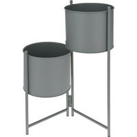 MASCĂ PENTRU GHIVECI  - Basics, metal (20/19/48cm)