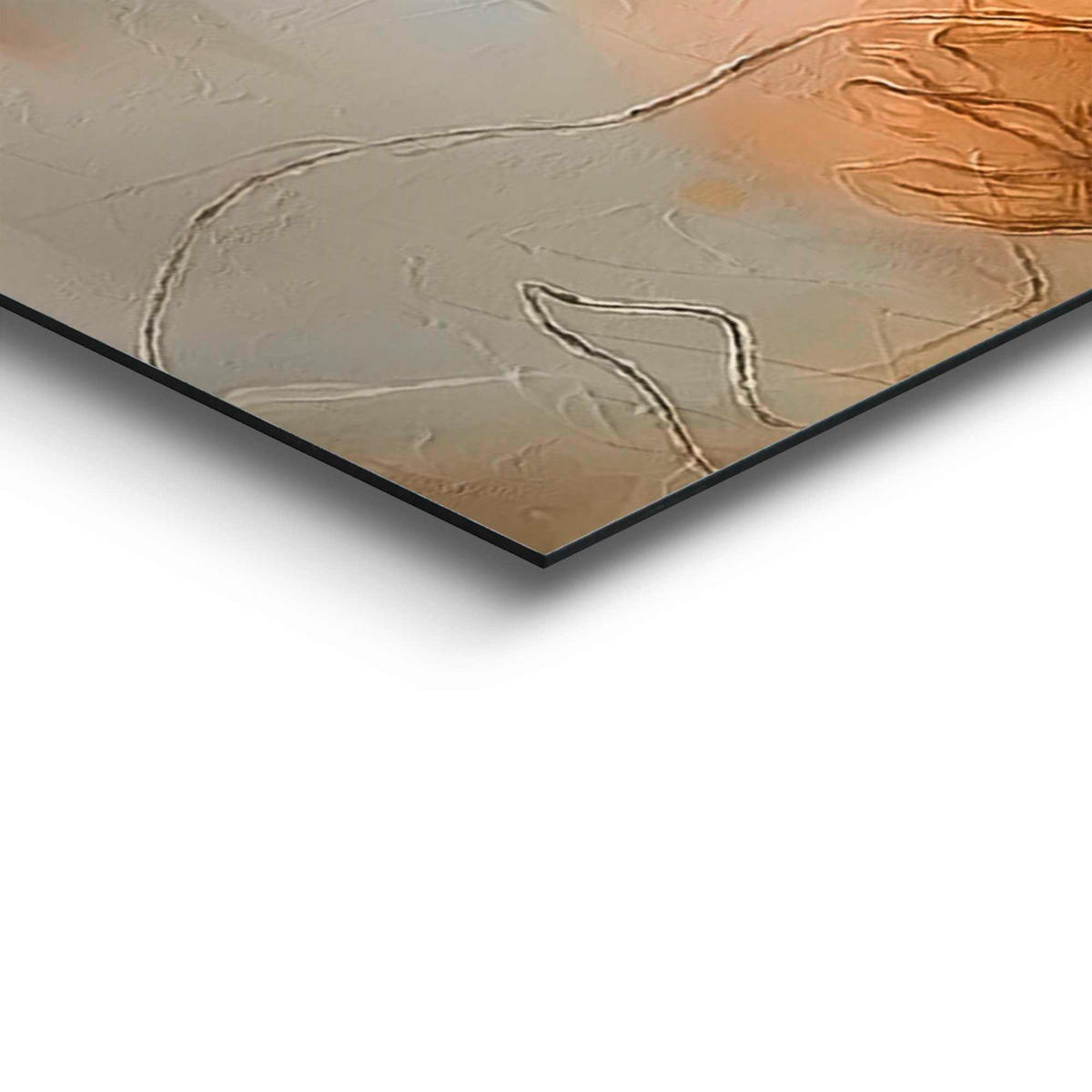 BILD Blumen  - Beige, Basics, Holz (156/52/2cm) - Reinders!