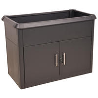 HOCHBEET ZINNIA  - Anthrazit, MODERN, Metall (57/78/107cm)