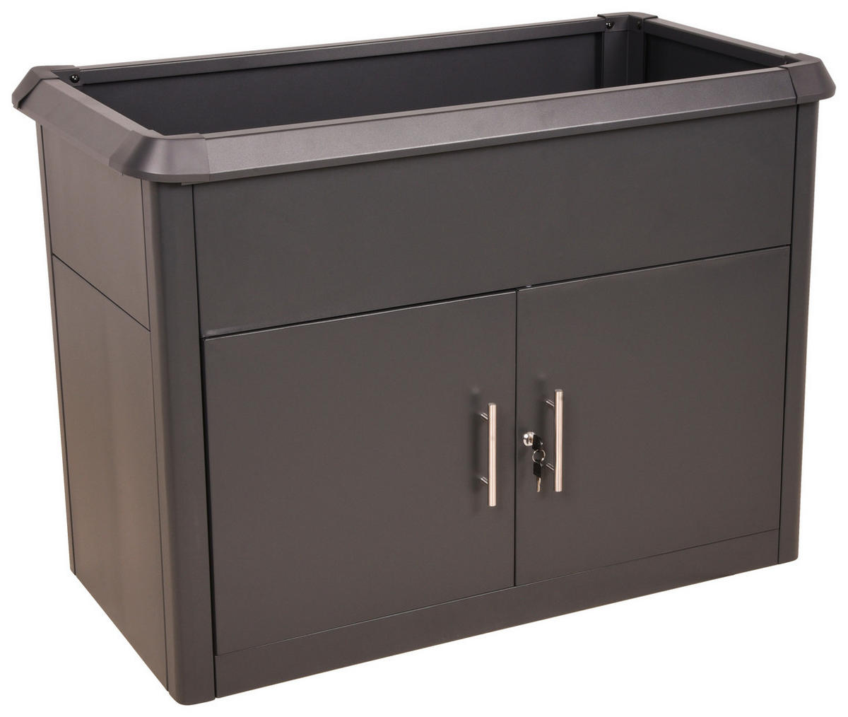 HOCHBEET ZINNIA  - Anthrazit, MODERN, Metall (57/78/107cm)