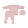 BABYBEKLEIDUNGSSET - Rosa, Basics, Textil (56null) - Avelia