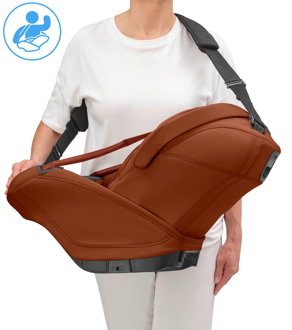 KINDERWAGENSET  Zero-G Travelsystem  Copper Terra  - Hellbraun/Cognac, Basics, Textil (44,5/105/84cm) - Maxi-Cosi