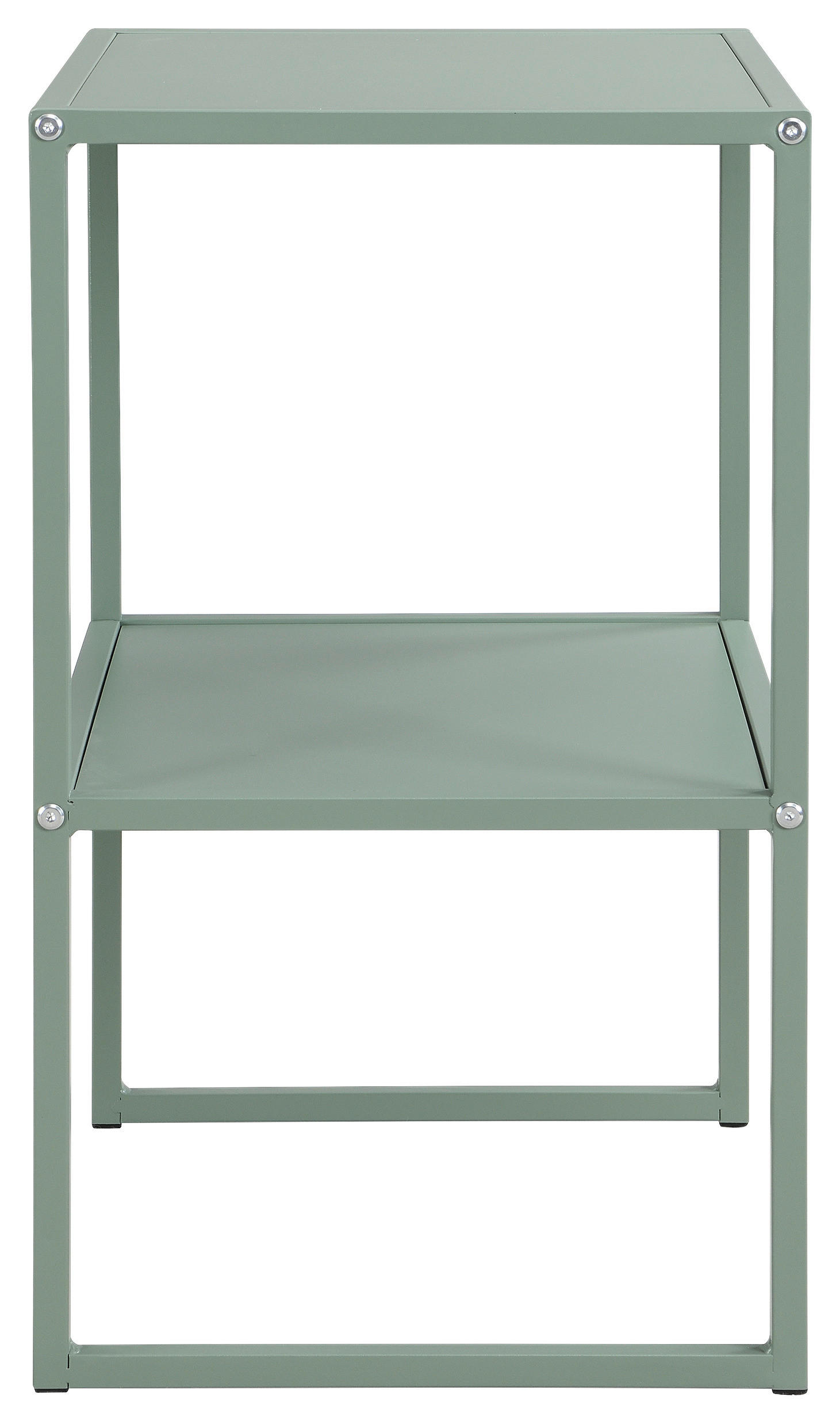 BEISTELLTISCH 43/33/60 cm Grün rechteckig  - Grün, Design, Holzwerkstoff/Metall (43/33/60cm) - home24