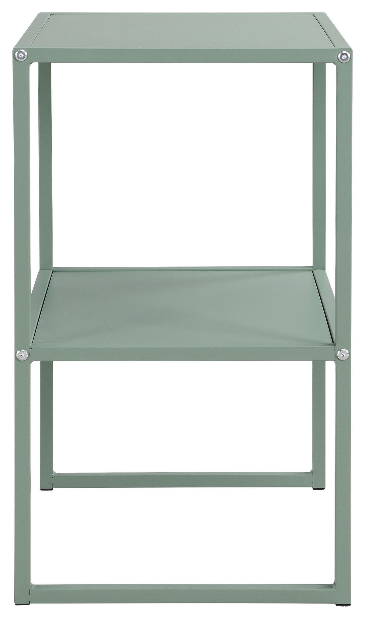 BEISTELLTISCH 43/33/60 cm Grün rechteckig  - Grün, Design, Holzwerkstoff/Metall (43/33/60cm) - home24