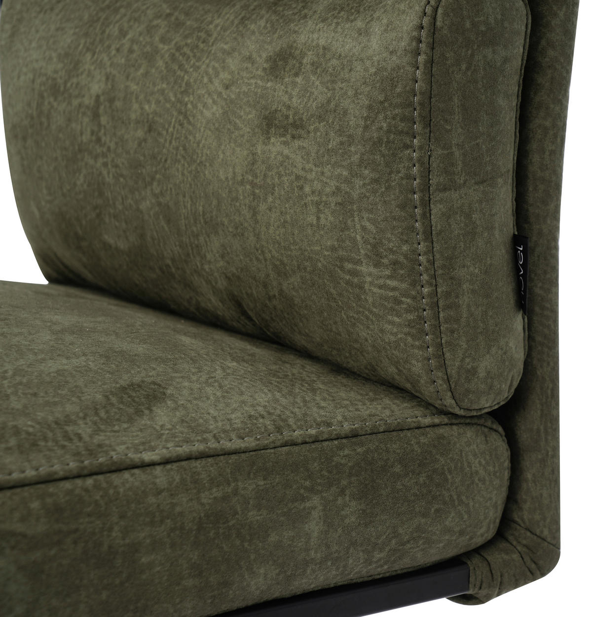 SCHWINGSTUHL  Stoffauswahl Webstoff  - Schwarz/Grün, Design, Textil/Metall (47/106/63cm) - Novel