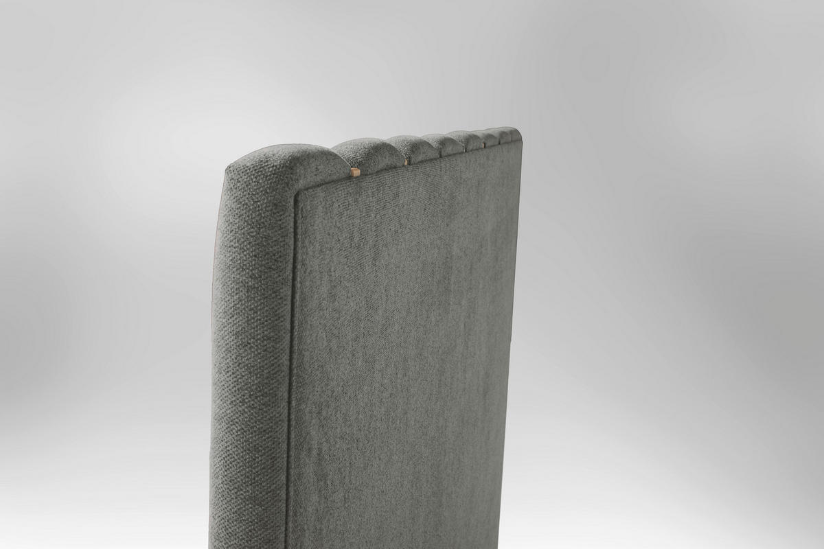 BETT MIT MATRATZEN SOFT+MEDIUM Matratze, Lattenrost Grau 180/200 cm  - Grau, KONVENTIONELL, Holz/Kunststoff (180/200cm) - Tempur