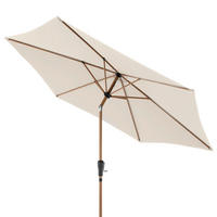 SONNENSCHIRM  300/300 cm  - Braun/Naturfarben, Basics, Textil/Metall (300/300cm) - Doppler