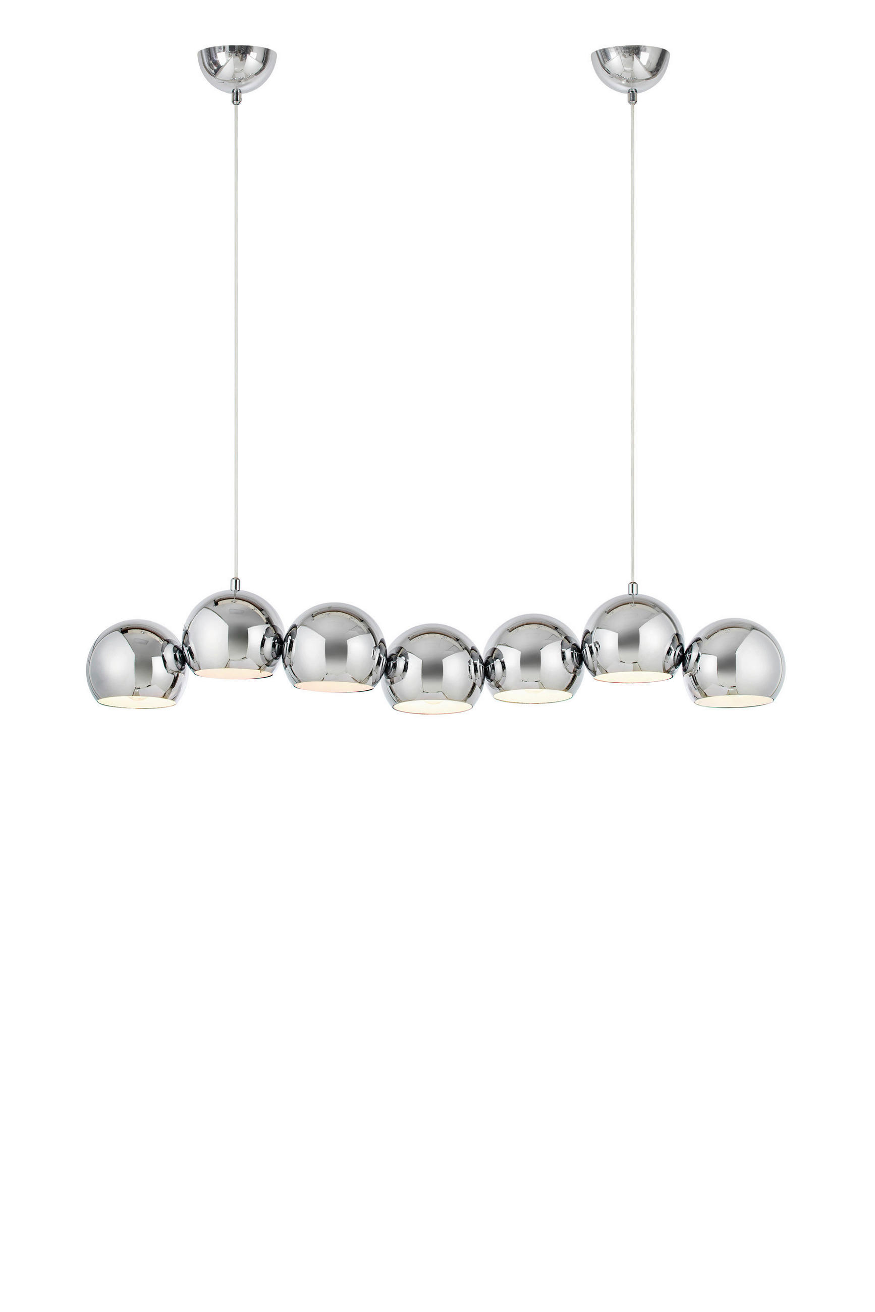 PENDELLEUCHTE Cupolo 22,5/16/101 cm  - Chromfarben, Basics, Metall (22,5/16/101cm) - Markslöjd