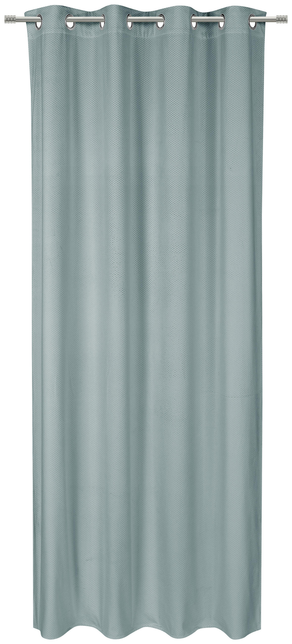 PERDEA CU INELE TIP CAPSĂ obscuritate  - verde, Konventionell, textil (140/245cm) - Esposa