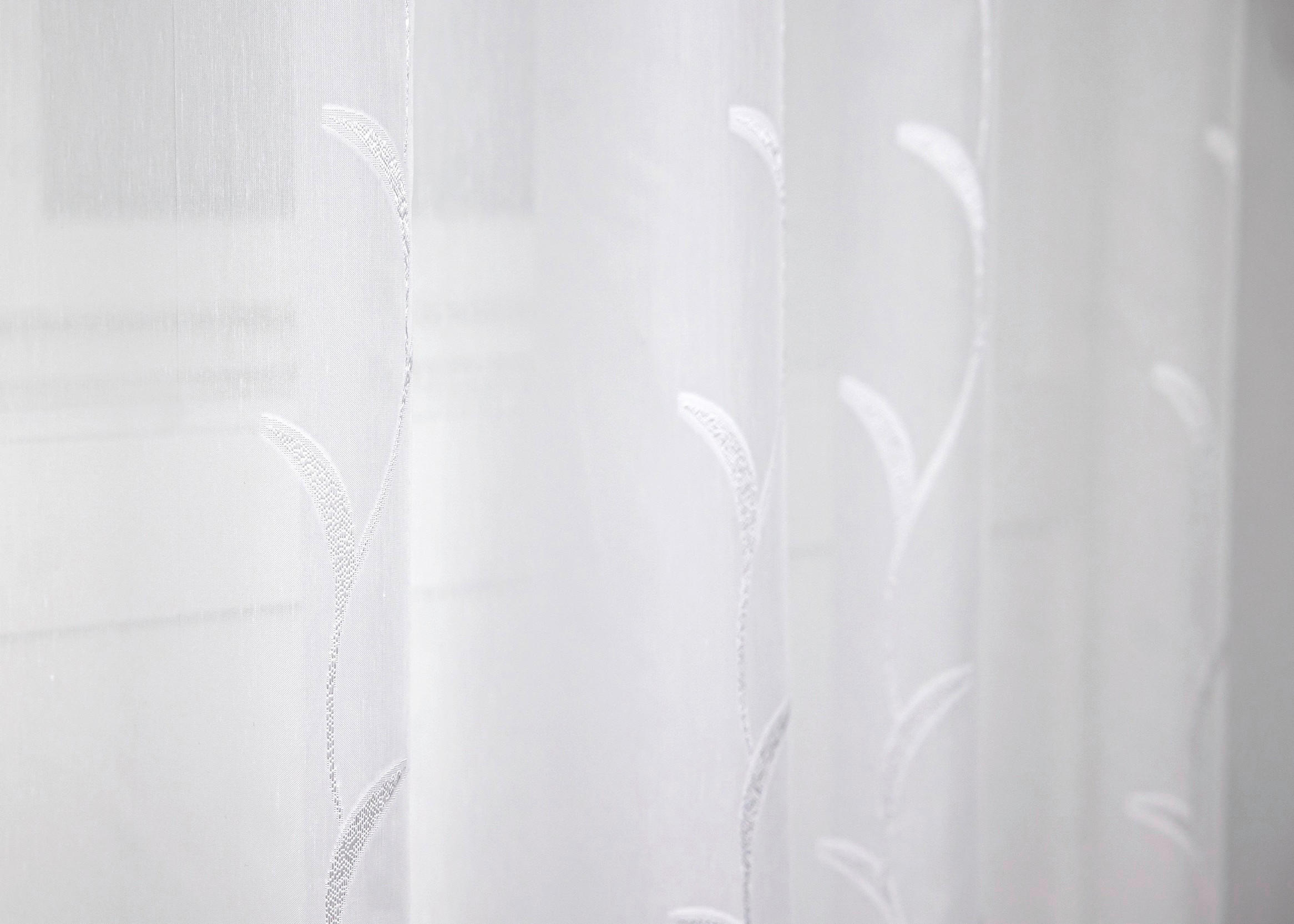 TKANINA ZA ZAVJESE bijela   - bijela, Basics, tekstil (175cm)