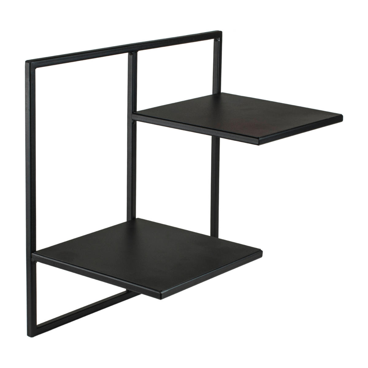 WANDREGAL  - Schwarz, Design, Metall (38.5/20/35cm)