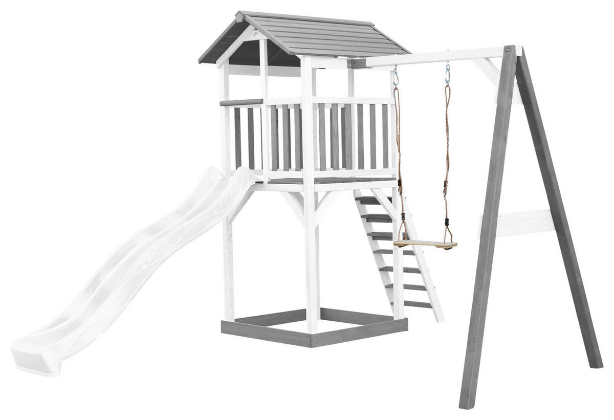 LEKTORN 283,6/241,9/349 cm  - vit/grå, Klassisk, trä/plast (283,6/241,9/349cm)