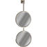 SPIEGEL - Schwarz, Design, Glas/Metall (29/64/2,2cm) - Ambia Home