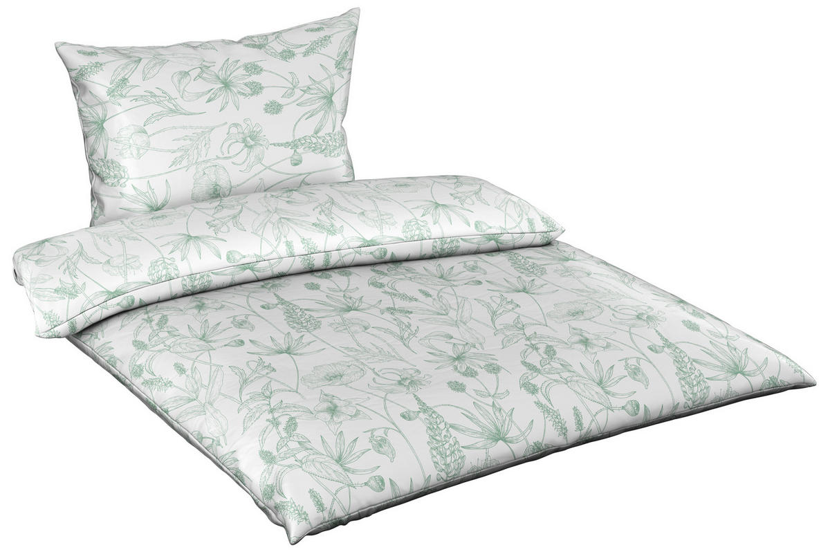 POSTELJNINA SELINA 200/200 cm renforcé zelena  - zelena, Konvencionalno, tekstil (200/200cm) - Esposa