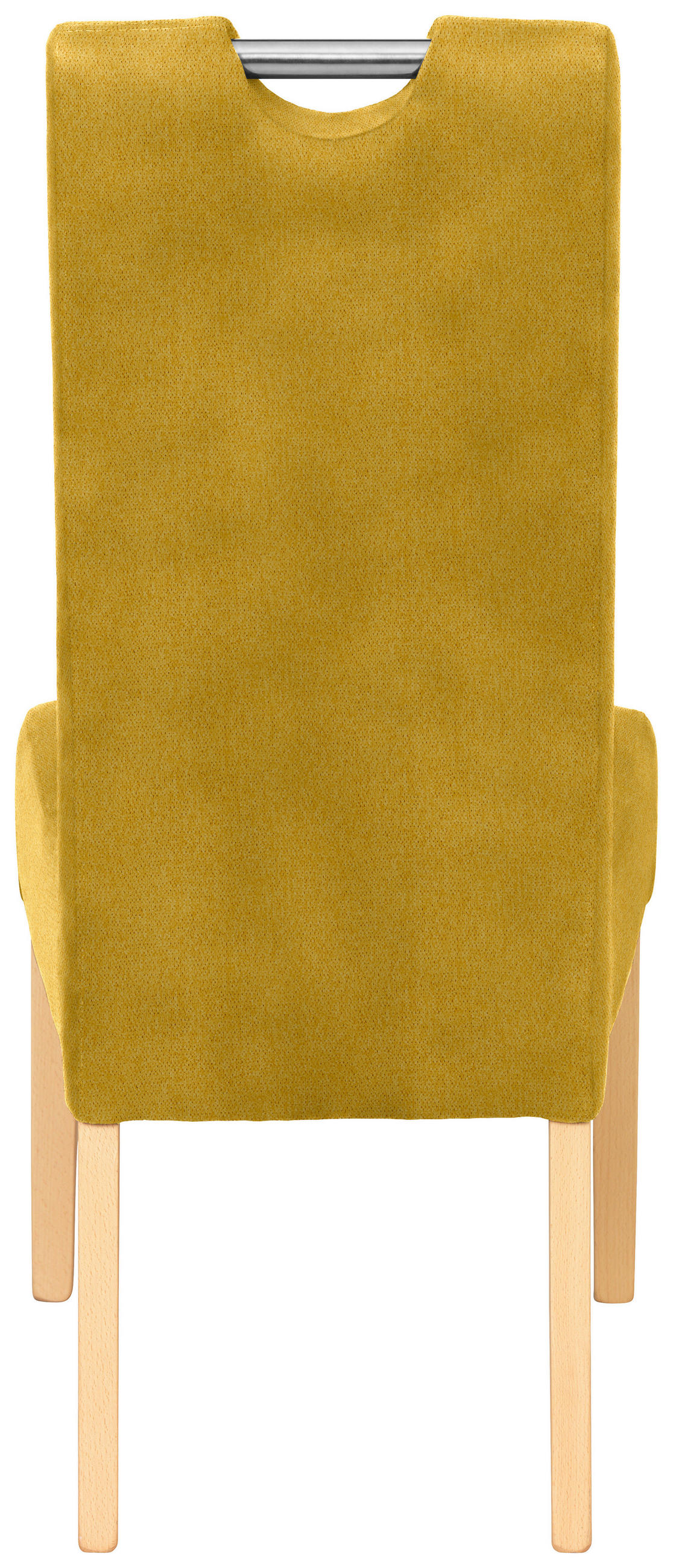 STUHL in Holz, Metall, Textil Buchefarben, Currygelb  - Currygelb/Buchefarben, Natur, Holz/Textil (47/103/60cm) - Cantus