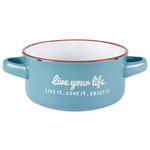 SUPPENSCHALE Country 13,7 cm   - Türkis, LIFESTYLE, Keramik (13,7cm) - Landscape
