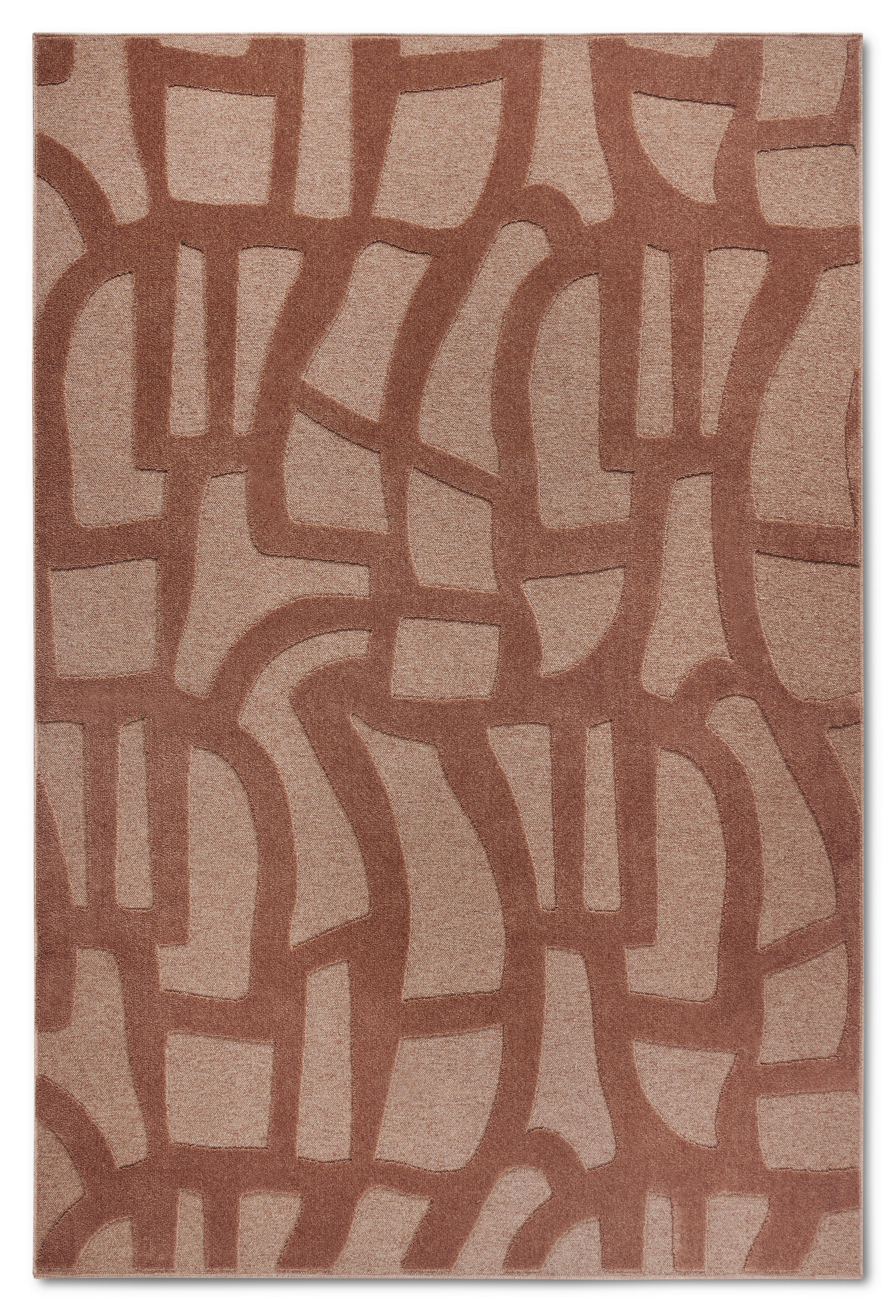 FLACHWEBETEPPICH 200/290 cm Kollektion 1879 Kupferfarben  - Kupferfarben, Design, Textil (200/290cm) - Villeroy & Boch