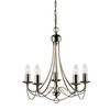 KRONLEUCHTER Maypole 46/120 cm   - Messingfarben, KONVENTIONELL, Metall (46/120cm) - Searchlight