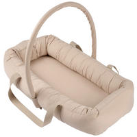 NESTCHEN Babynest with arch   45/82 cm  - Beige, Basics, Textil (45/82cm) - Patinio