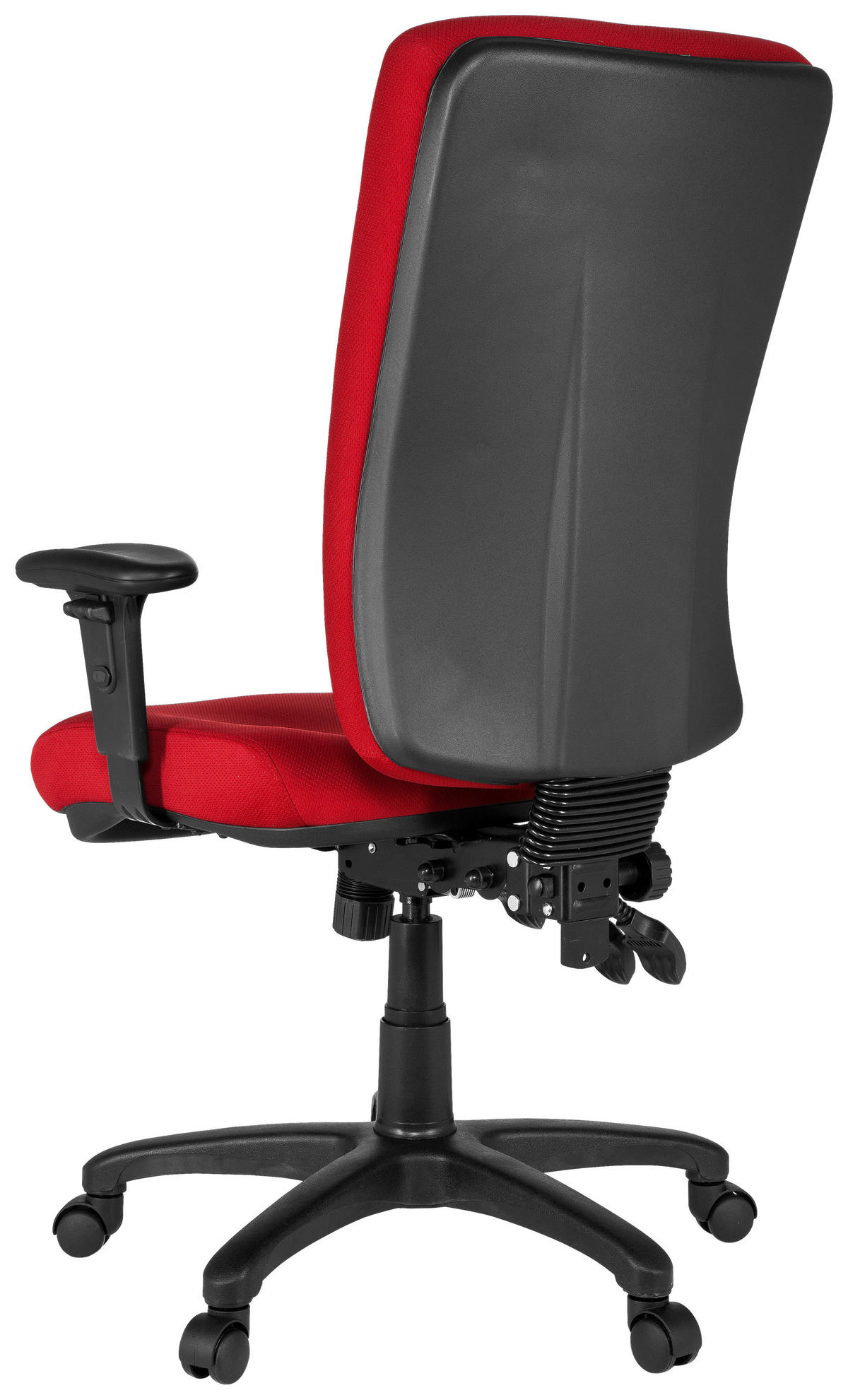 VRTLJIVI STOL tekstil rdeča  - rdeča, Basics, umetna masa/tekstil (56/130/45cm) - MID.YOU