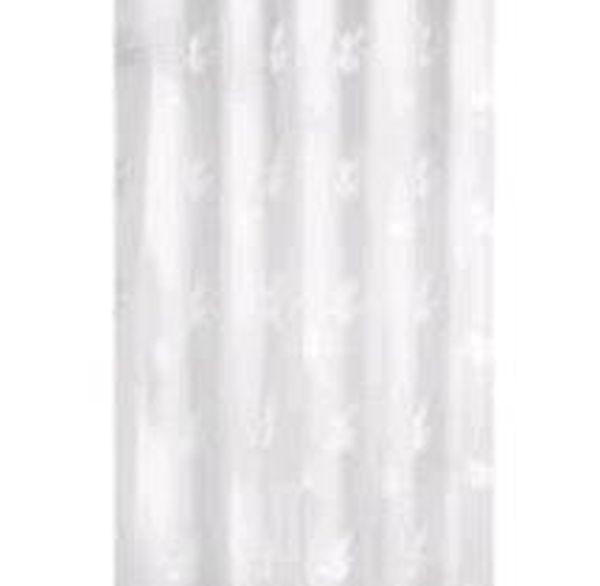 ZAVESA ZA TUŠIRANJE  bela  - bela, Konvencionalno, plastika (180/200cm) - Kleine Wolke