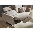 2-SITZER-SOFA Chenille Graubraun  - Graubraun/Schwarz, KONVENTIONELL, Textil/Metall (194/106/92cm) - Dieter Knoll