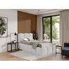POLSTERBETT Lattenrost, Bettkasten Hellgrau 120/200 cm  - Hellgrau, MODERN, Holz/Textil (120/200cm) - Livetastic