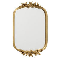 DEKORATIV SPEGEL 28,8/45/4 cm    - guldfärgad, Basics, glas/plast (28,8/45/4cm) - Ambia Home