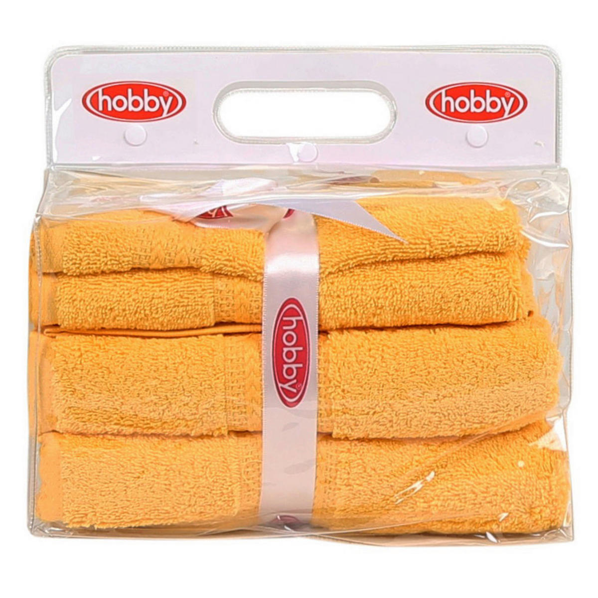 FROTTIERSET Gelb 3-teilig  - Gelb, Basics, Textil (30/50cm)