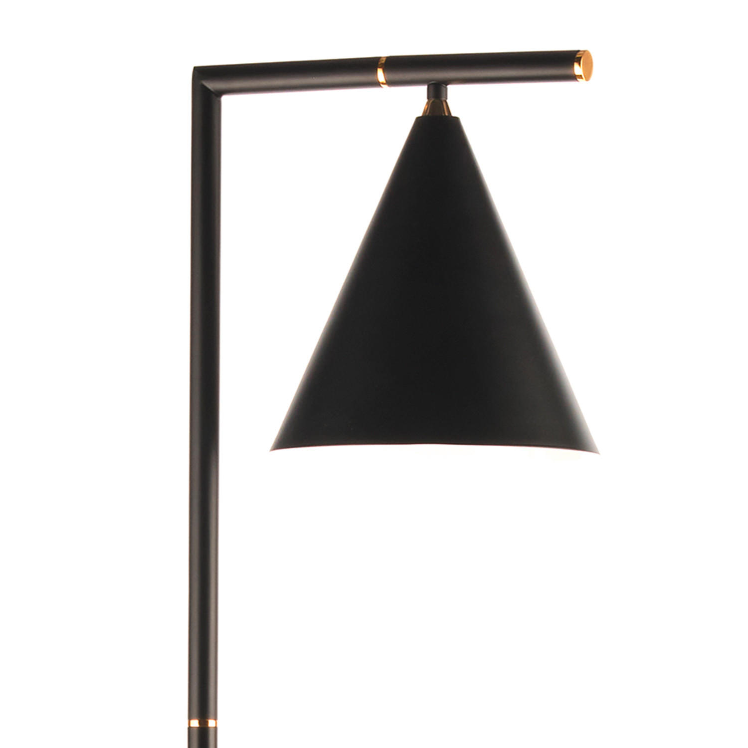 STEHLEUCHTE 28/25/163 cm    - Schwarz, Design, Metall (28/25/163cm)