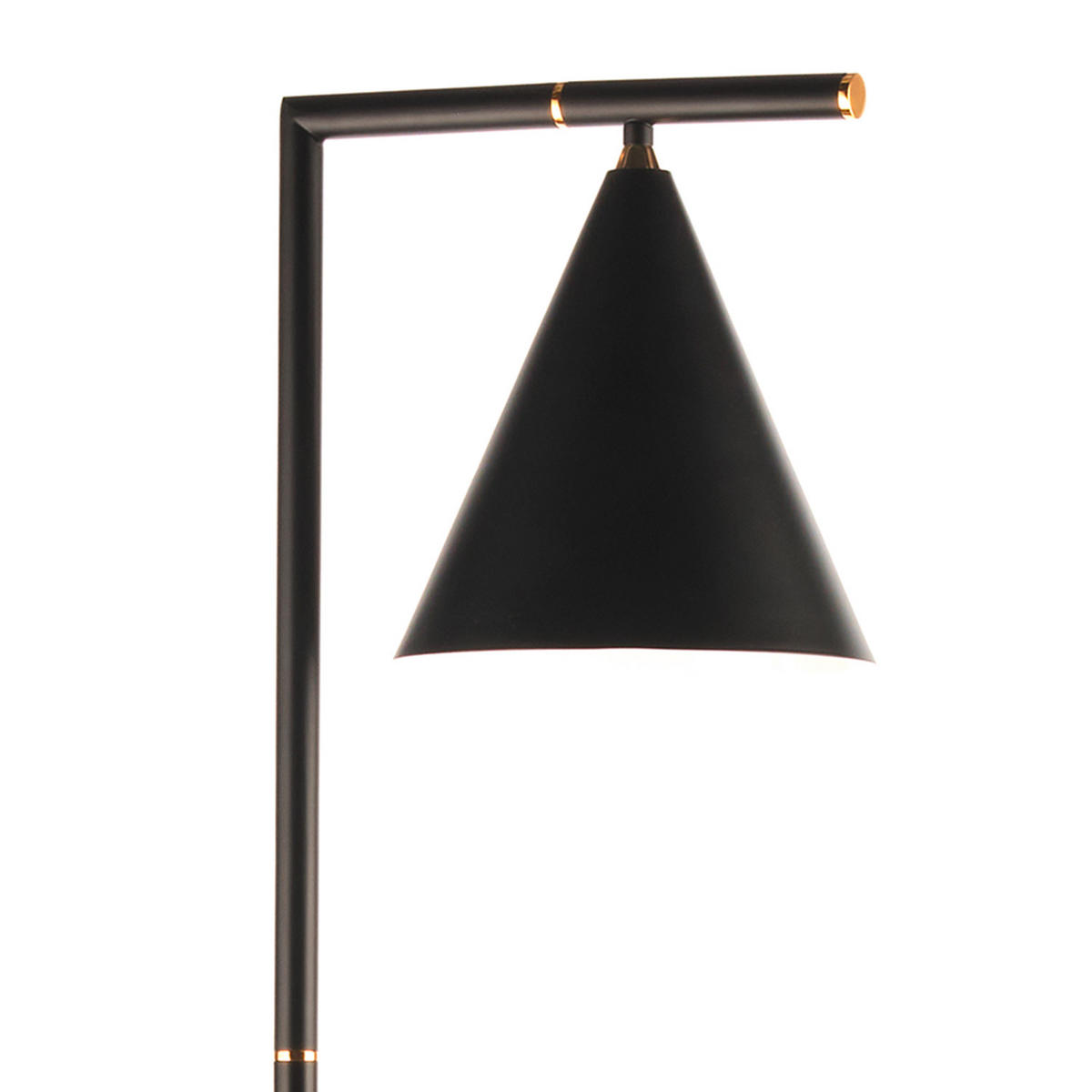 STEHLEUCHTE 28/25/163 cm    - Schwarz, Design, Metall (28/25/163cm)