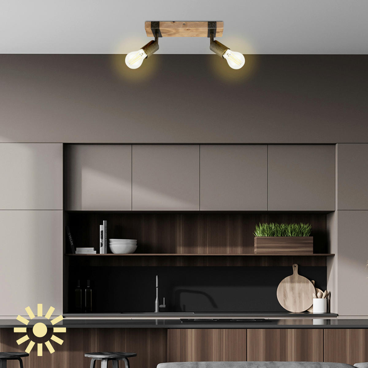 LED-LEUCHTMITTEL   E27 5 W 1055 lm  - Silberfarben, Basics, Glas (6/10,6cm)