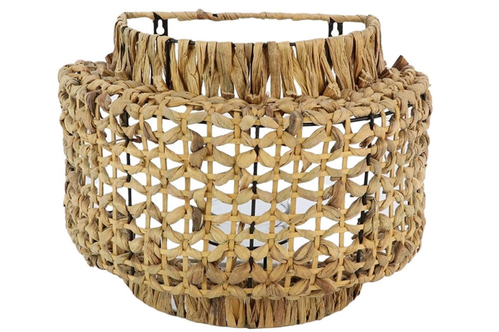 LATERNE  - Naturfarben, Trend, Naturmaterialien (27,5cm)