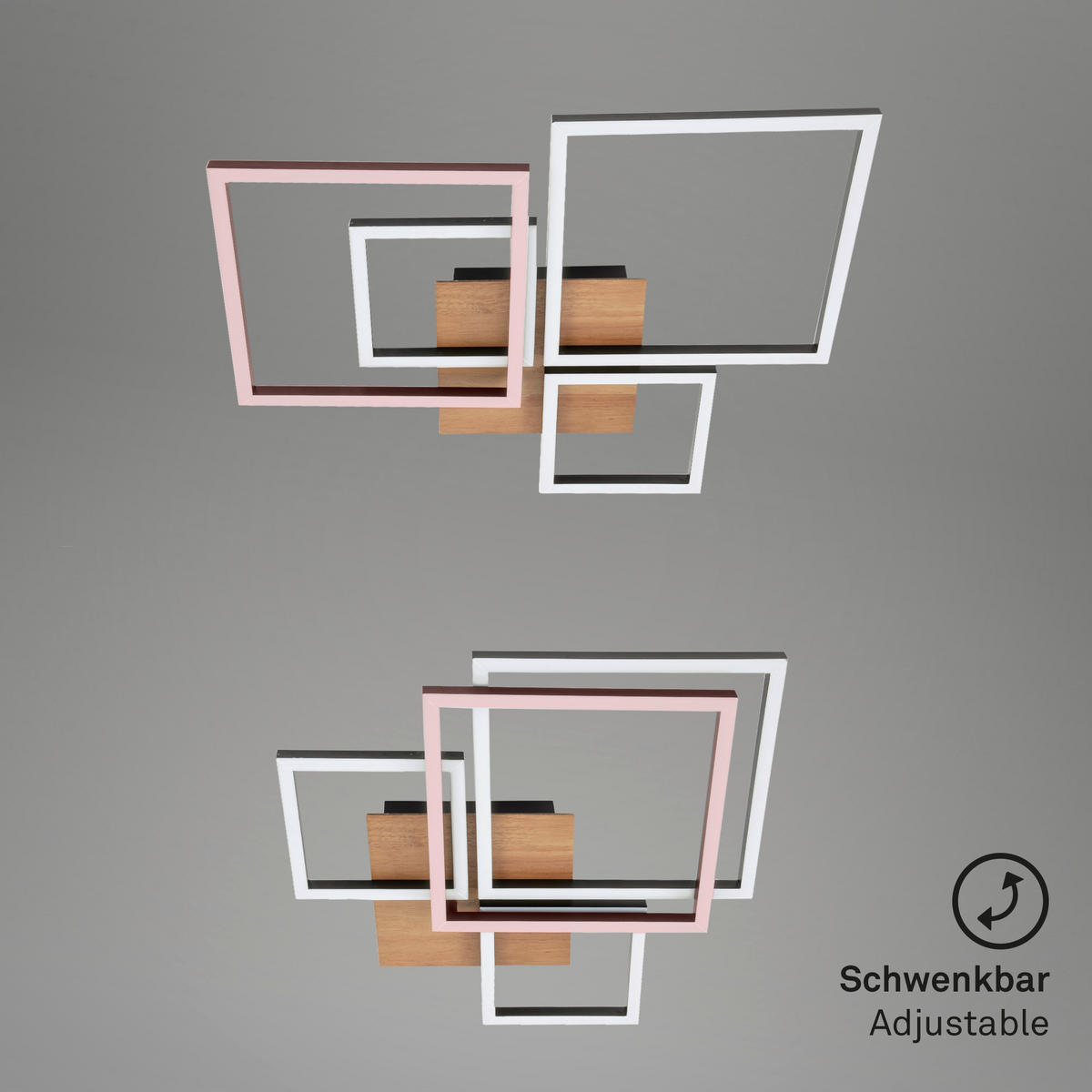 STROPNÉ LED SVIETIDLO, 75/47/7,3 cm - Design (75/47/7,3cm)