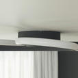 LED-DECKENLEUCHTE Matar 70/10 cm  - Schwarz, Design, Kunststoff/Metall (70/10cm) - Novel