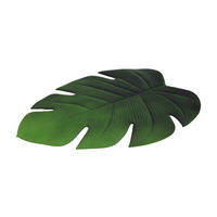 TÁNYÉRALÁTÉT műanyag  - zöld, Basics, műanyag (48/38cm) - Tognana