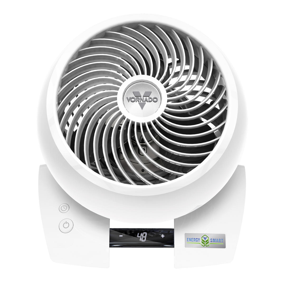 BODENVENTILATOR - Weiß, Design, Kunststoff (39/32,7/24cm)