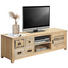 LOWBOARD 160/50/45 cm - Hellbraun/Dunkelbraun, LIFESTYLE, Holz/Metall (160/50/45cm) - Landscape LOWBOARD 160/50/45 cm - Hellbraun/Dunkelbraun, LIFESTYLE, Holz/Metall (160/50/45cm) - Landscape