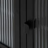 SIDEBOARD Schwarz  - Schwarz, Basics, Glas/Metall (120/58/42cm) - Livetastic