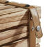 Holzkiste 3er Set mit Riemen - Braun, Holz/Kunststoff Holzkiste 3er Set mit Riemen - Braun, Holz/Kunststoff