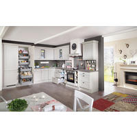 EINBAUKÜCHE   - Sandfarben, Design, Holzwerkstoff - Celina