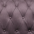 CHESTERFIELD-SOFA Webstoff Mauve  - Wengefarben/Mauve, LIFESTYLE, Holz/Textil (206/76,5/96cm) - Landscape