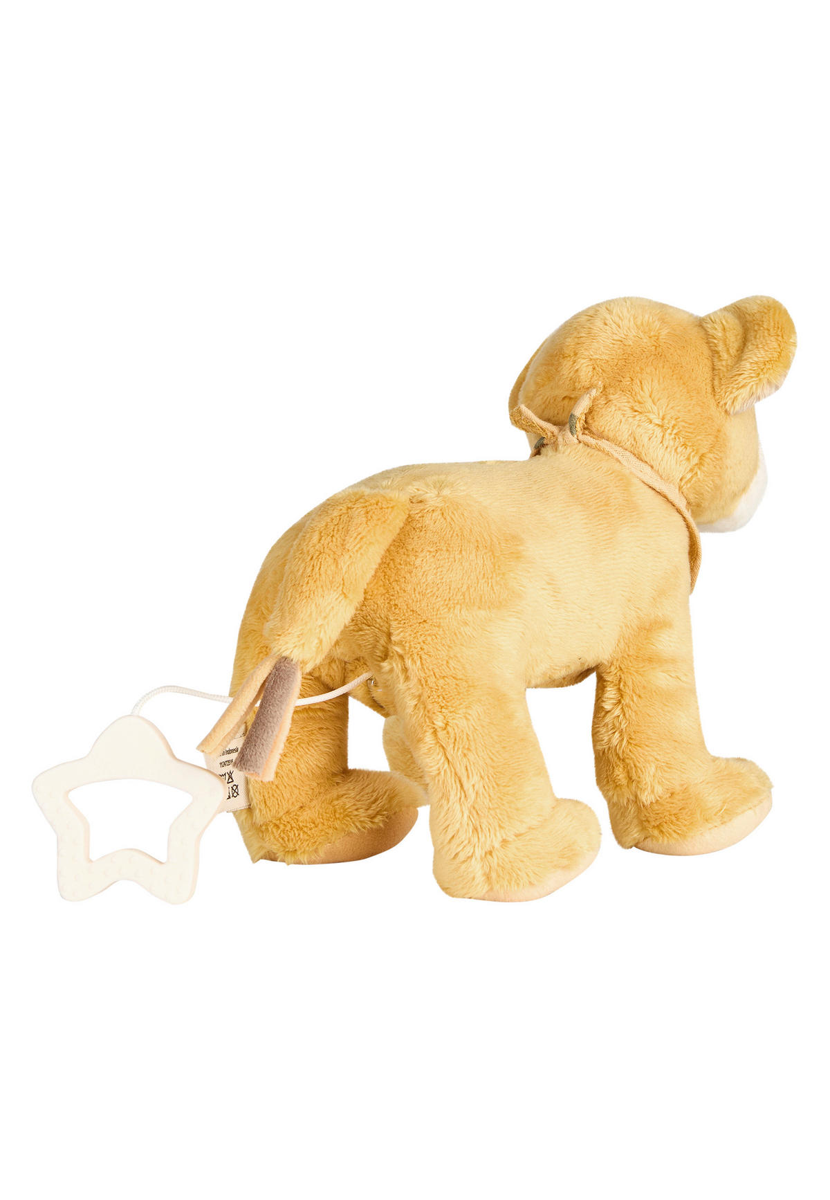 SPIELUHR Löwe Leo  - Hellgelb, Basics, Textil (21/18/8cm) - Sterntaler
