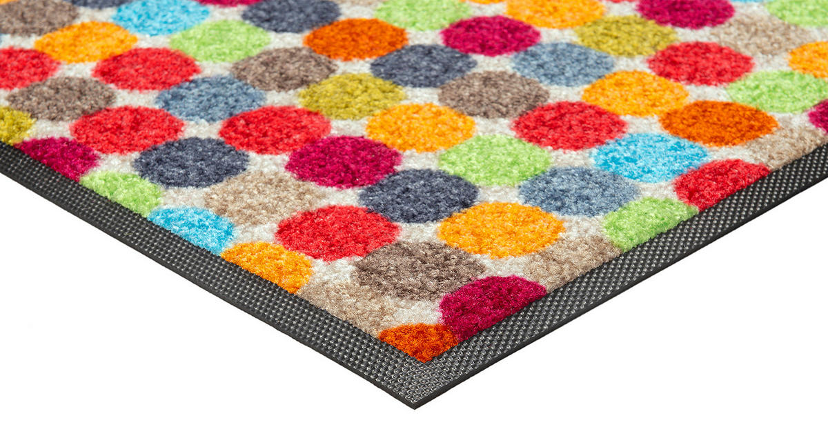 COVORAȘ DE INTRARE 50/75 cm  - multicolor, Trend, plastic/textil (50/75cm) - wash+dry
