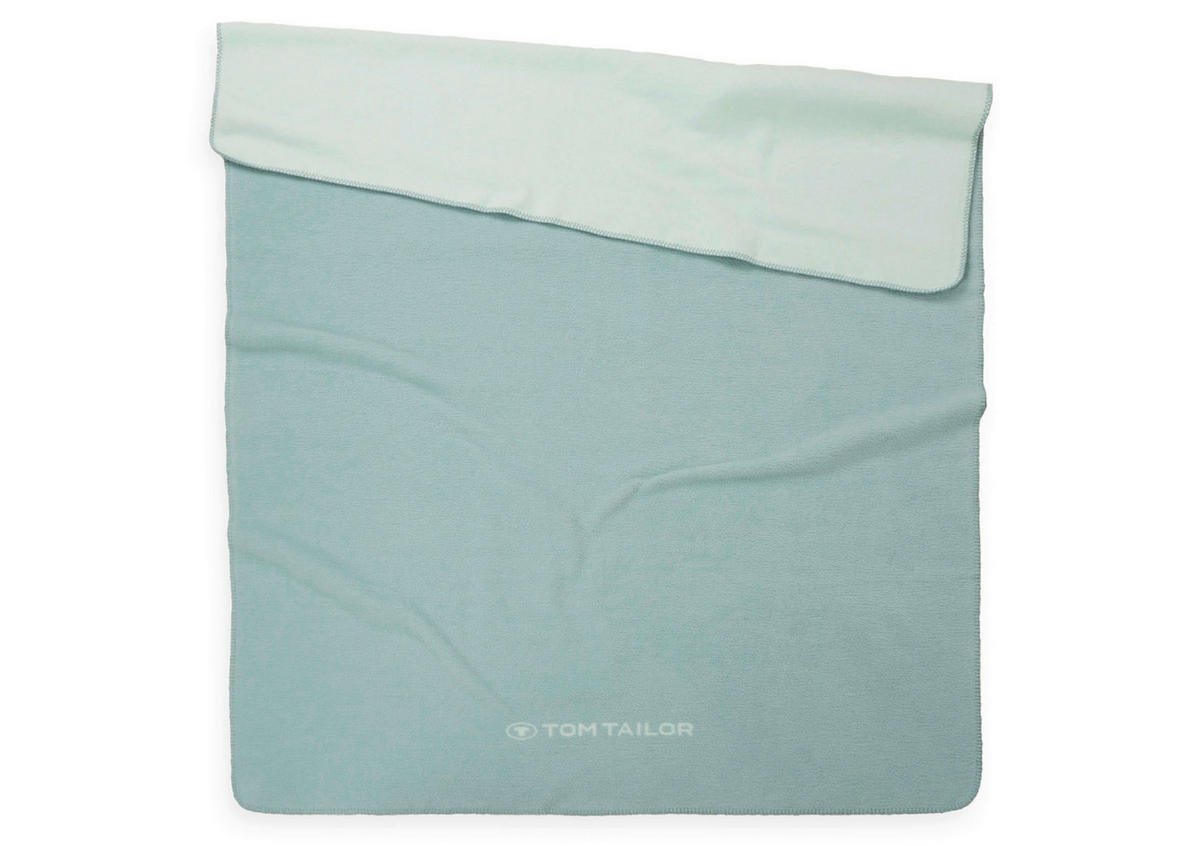 DECKE 150/200 cm  - Hellgrün, Basics, Textil (150/200cm) - Tom Tailor