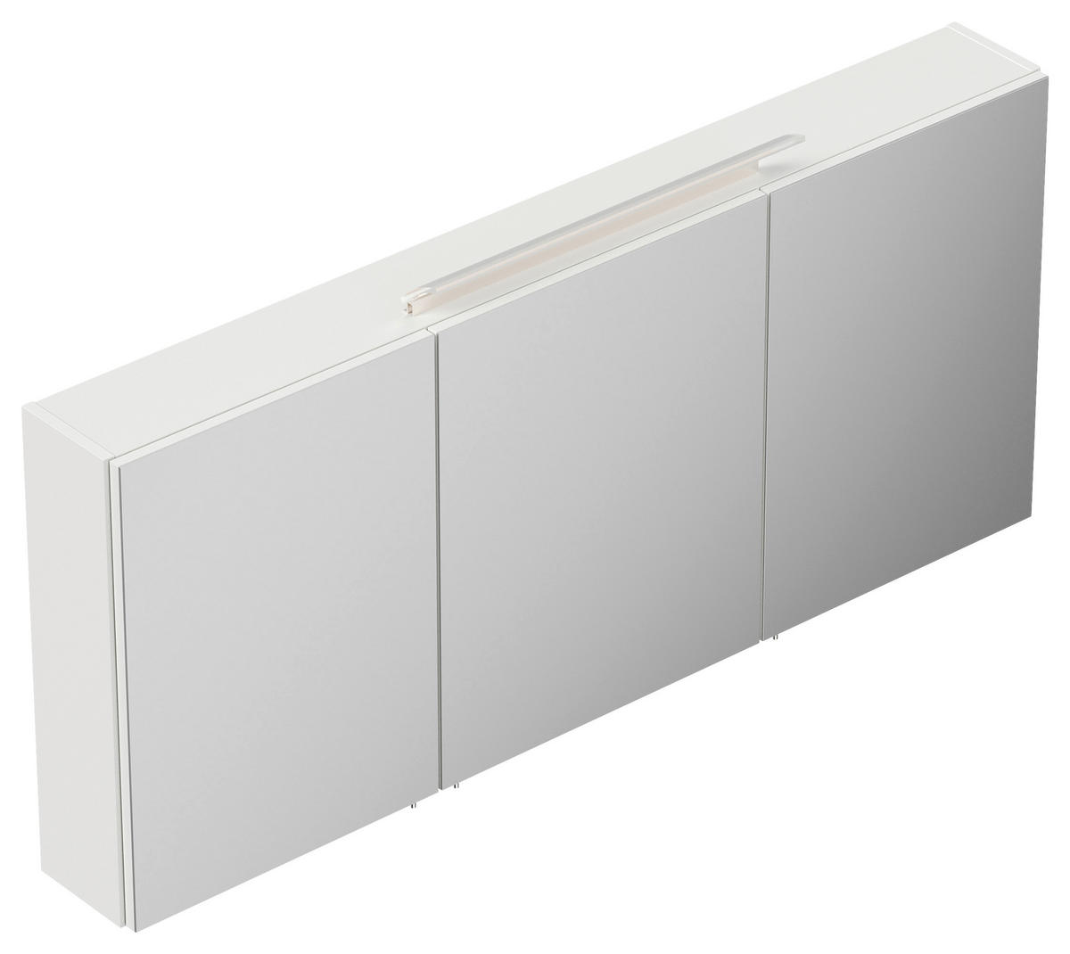 SPIEGELSCHRANK 140/62/17 cm  - Weiß Hochglanz, MODERN, Glas/Holzwerkstoff (140/62/17cm) - MID.YOU