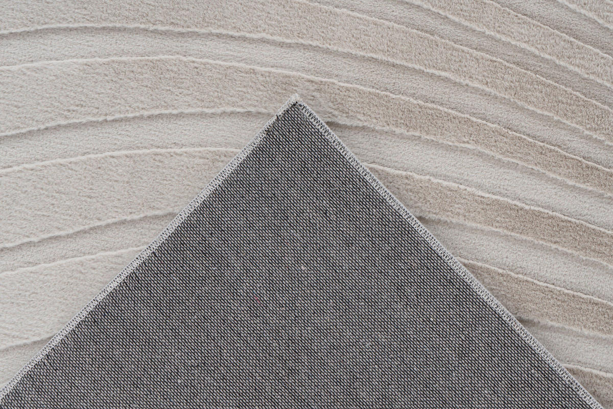 FLACHWEBETEPPICH 160/230 cm Taupe rechteckig  - Taupe, Basics, Textil (160/230cm) - Kayoom